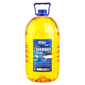 Омивач скла зимовий VITOL "-12" Диня 5л Омивач скла зимовий VITOL "-12" Диня 5л