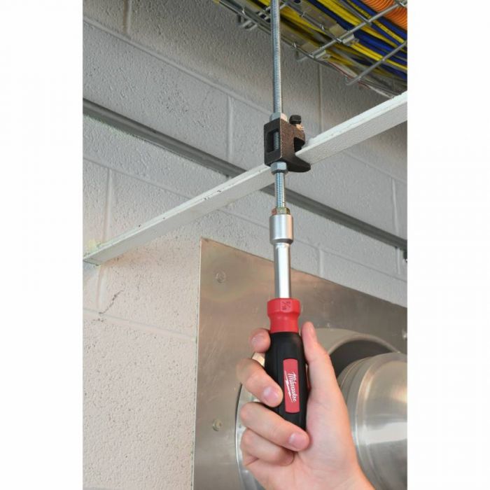 Викрутка магнітна HollowCore MILWAUKEE HEX 13мм/(М8), (оранжевий)