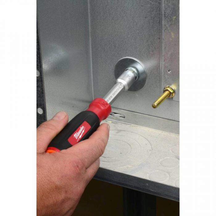 Викрутка магнітна HollowCore MILWAUKEE HEX 13мм/(М8), (оранжевий)