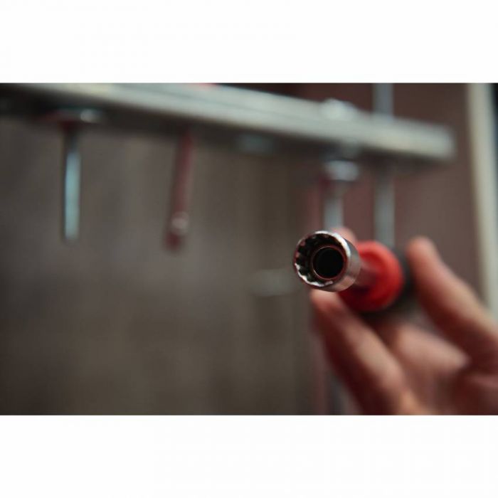 Викрутка магнітна HollowCore MILWAUKEE HEX 13мм/(М8), (оранжевий)