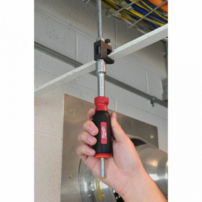 Викрутка магнітна HollowCore MILWAUKEE HEX 13мм/(М8), (оранжевий)