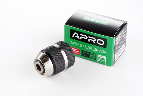 Патрон для дриля  швидкозатискний ⅜ *24 1.0-10 мм  (APRO)