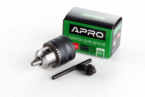 Патрон для дриля  з ключем M12х1.25 1.5-13 мм  (APRO)
