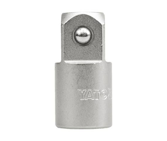 Перехідник для головок торцевих YATO : квадрат 1/2 (F) - 3/4 (М) , L= 48 мм [12/48]