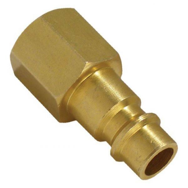 Перехідник з внутрішньою різьбою 1/4" на відповідну частину швидкороз'ємного з'єднання INTERTOOL PT-1848