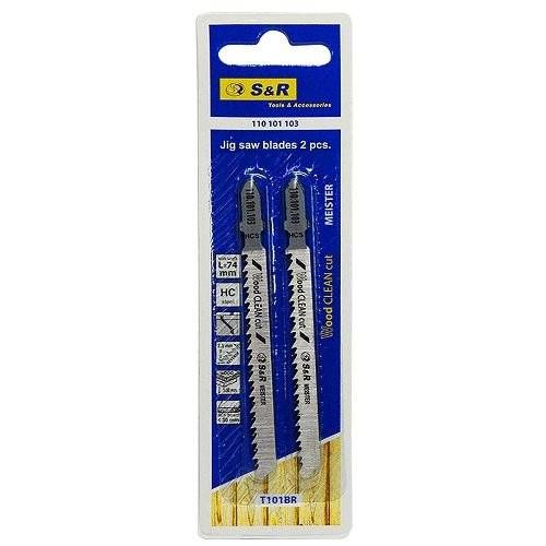 Пиляльне полотно S&R Meister T101BR 2шт. Пиляльне полотно S&R Meister T101BR 2шт.