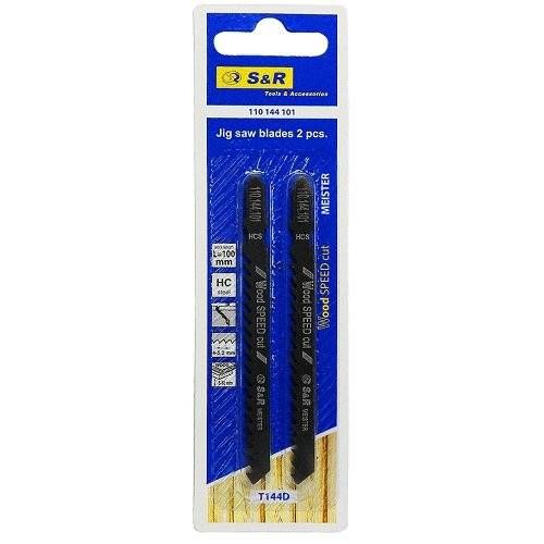 Пиляльне полотно S&R Meister T144D 2шт. Пиляльне полотно S&R Meister T144D 2шт.
