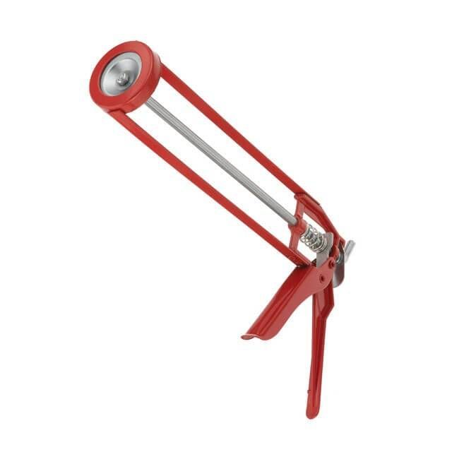 Пістолет для видавлювання силікону, 420 мл, рамоподібний INTERTOOL HT-0022