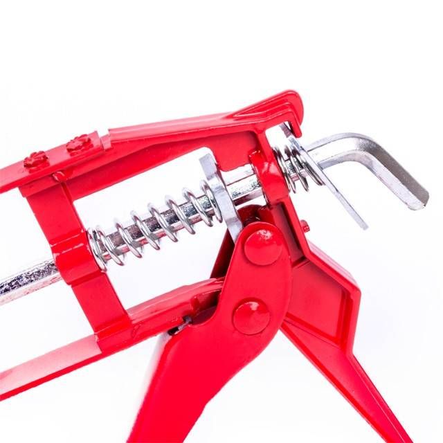 Пістолет для видавлювання силікону, 420 мл, рамоподібний INTERTOOL HT-0022