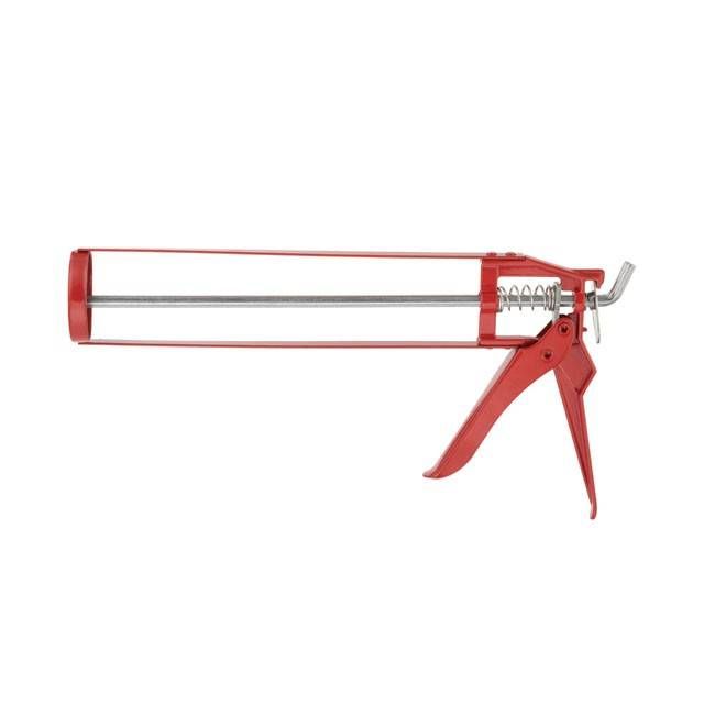Пістолет для видавлювання силікону, 420 мл, рамоподібний INTERTOOL HT-0022