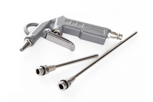 Пістолет продувний з набором наконечників (метал. корпус)26/122 /212мм APRO