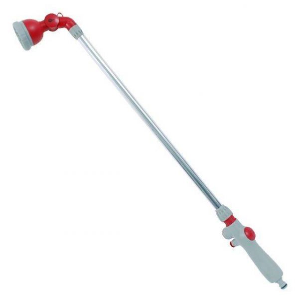Пістолет-розпилювач для поливу, на штанзі 90 см, 9 режимів, матеріали: ABS, TPR INTERTOOL GE-0041