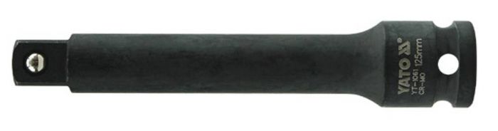 Подовжувач ударний YATO на квадр. 1/2", l=125мм [28/112], шт