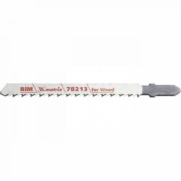 Полотна для електролобзика по дереву T101BRF, 75 x 2.5 мм, зубний зуб, Bimetal, 3 шт, MTX PROFES Полотна для електролобзика по дереву T101BRF, 75 x 2.5 мм, зубний зуб, Bimetal, 3 шт, MTX PROFES