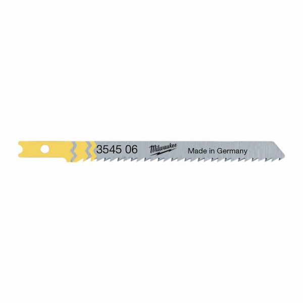 Полотна для лобзика А5035/А5041 MILWAUKEE, 75мм/ крок зуба 2,5мм, (5шт) 3