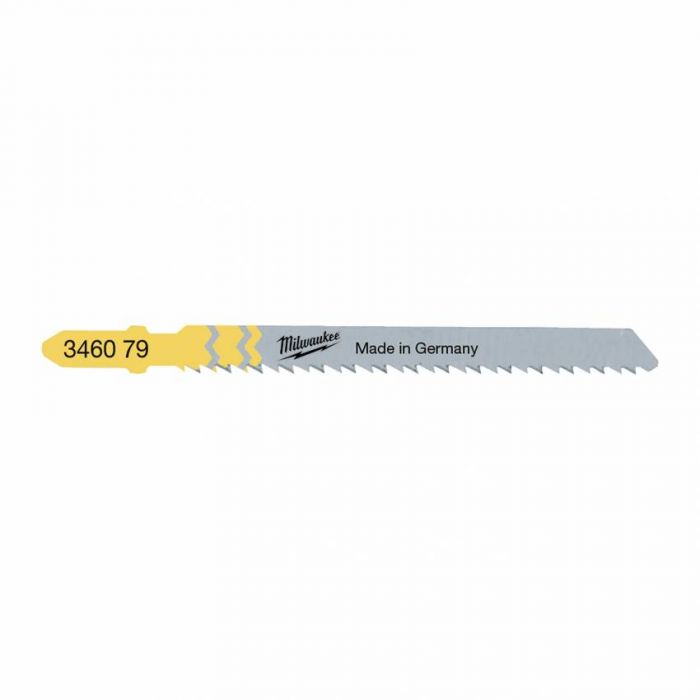 Полотна для лобзика T101BR MILWAUKEE, 75мм, (5шт)