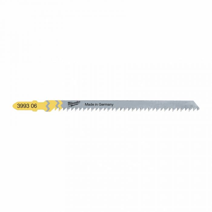 Полотна для лобзика T101D MILWAUKEE, 75мм, (5шт)