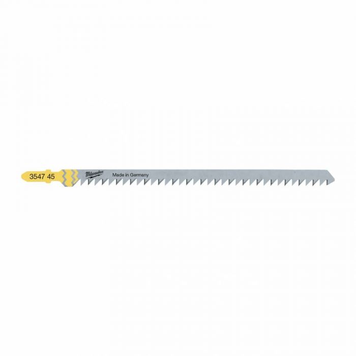 Полотна для лобзика T144D MILWAUKEE, 75мм, (5шт)