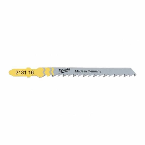 Полотна для лобзика T144D MILWAUKEE, 75мм, (5шт)