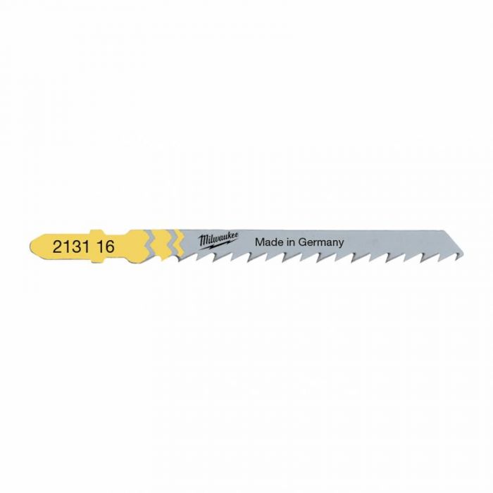 Полотна для лобзика T144D MILWAUKEE, 75мм, (5шт)