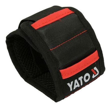 Пояс наручний з 2 кишенями, магнетизований YATO, 340х 90 мм, з нейлона