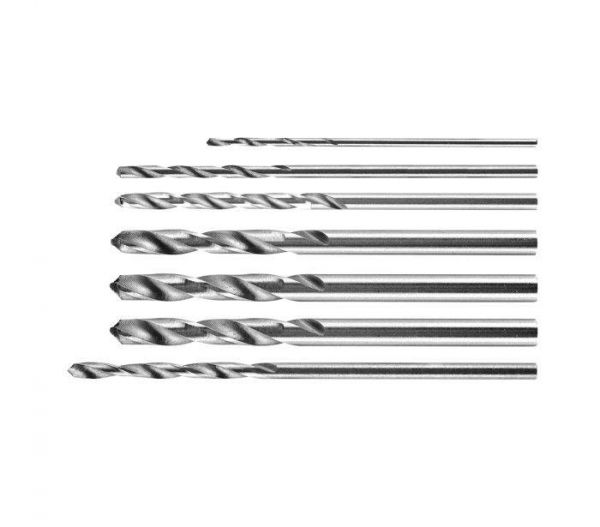 Прецизійні свердла 0,8-3,2 мм, набір 7 шт.