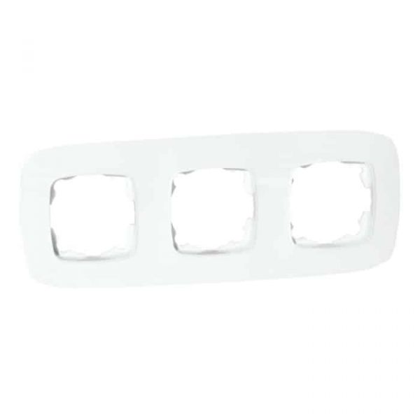 Рамка 3-на білий ELA