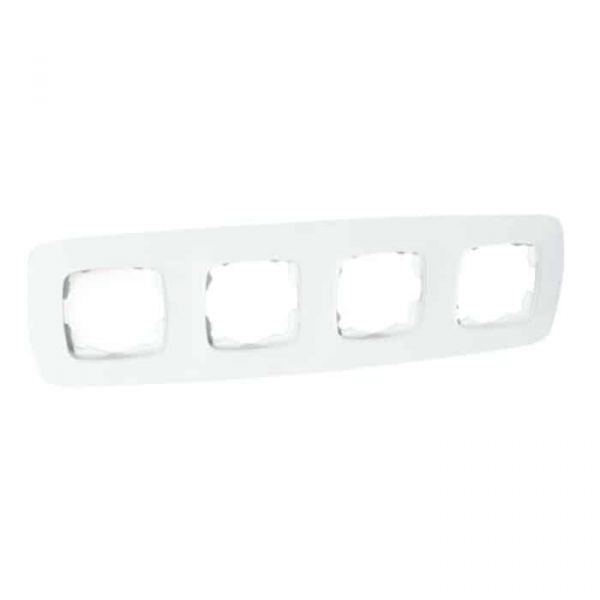 Рамка 4-на біла ELA