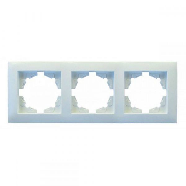 Рамка RIGHT HAUSEN VELENA 3-я горизонт. біла