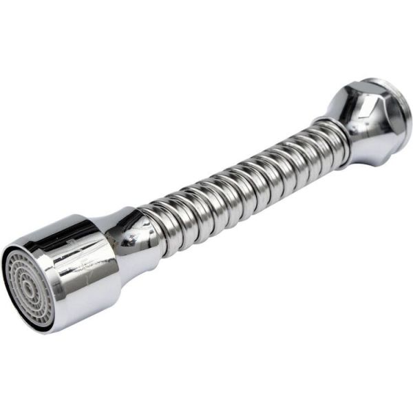 Регулятор витрат води 2-функц. з гвинт. адаптером М22/М24 та фільтр накипу, l= 11,5 см, 60% еконо