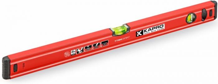Рівень Spirit 800mm з магнітом 2 осередки 779-40-80M KAPRO