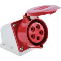 Розетка настінна ECOНОМЕ ГС 16А/5 3Р N РЕ (ECO-225)