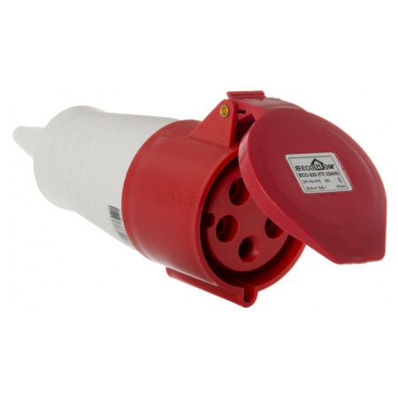 Розетка переносна ECO-225 (ГП 32А/5) 3Р+N+РЕ 32А 415В IP44