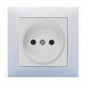 Розетка RIGHT HAUSEN VELENA 1-а внутр. біла
