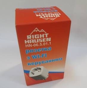 Розетка з Wi Fi керуванням Right Hausen