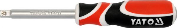 Ручка зі з'єднанням під голівки YATO, M=1/4" (6,3 мм), L=150 мм [12/48]