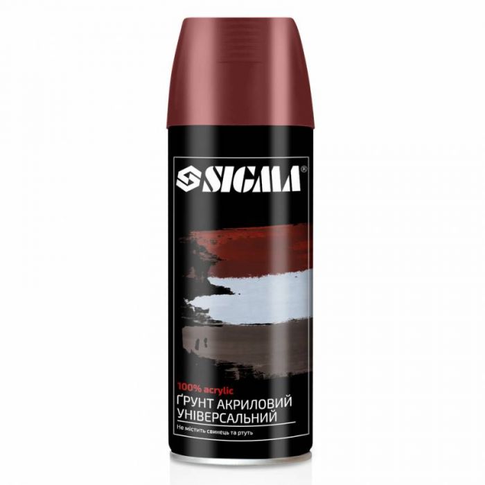 ґрунт аерозольний акриловий 400мл RAL 3009 червоно-коричневий