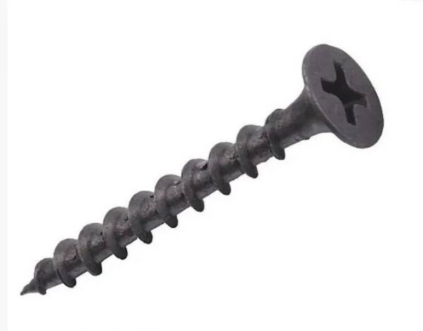 Саморіз для гіпсокартону по дереву, фосфатований, 3,5x35(1000шт)