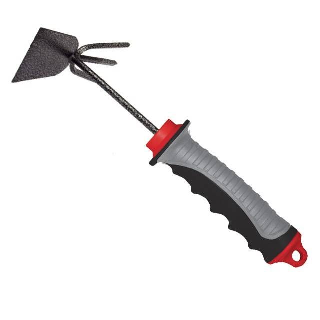 Сапа з мотикою садова 250 мм * 150 мм з комбінованою рукояткою INTERTOOL FT-0025