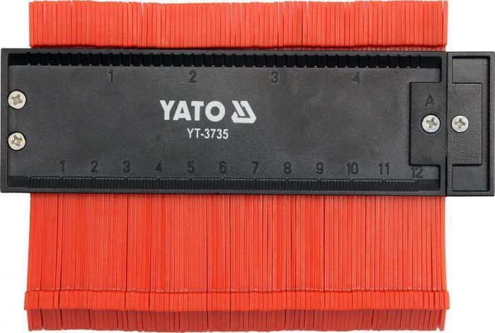 Шаблон профілю YATO, l = 125мм [24/72], шт