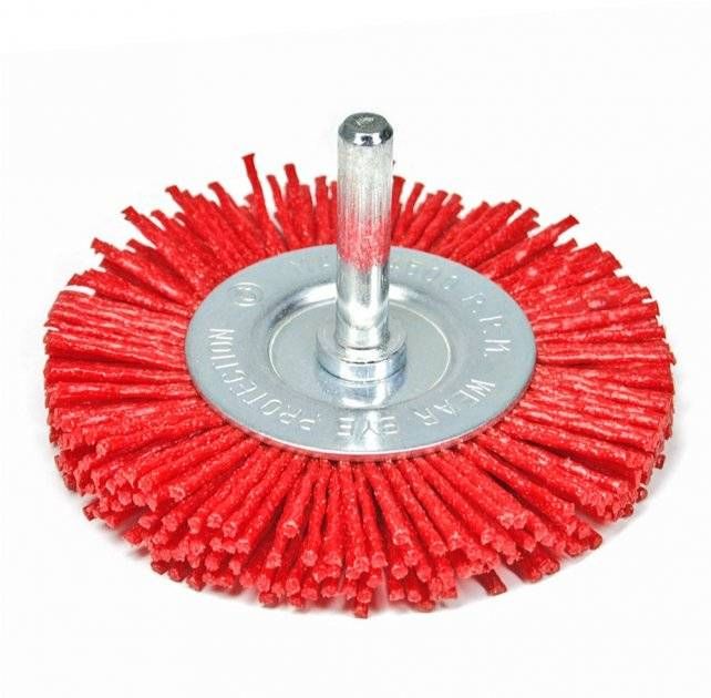 Щітка дискова S&R нейлоновая 75мм