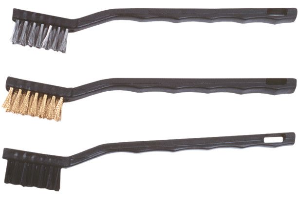 Щітки 180 мм, набір 3 шт., мідь, сталь, нейлон