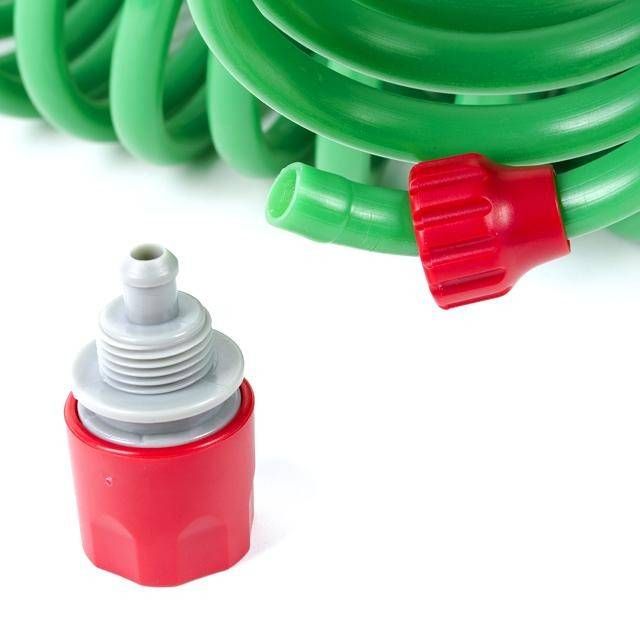 Шланг спіральний 7,5 м з конекторами INTERTOOL GE-4001