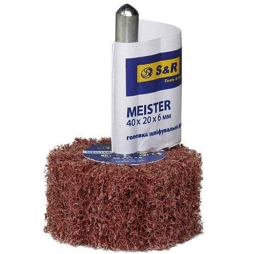 Шліфувальна головка з нетканого матеріалу S & R 40х20х6 100з