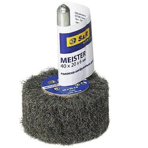 Шліфувальна головка з нетканого матеріалу S & R 40х20х6 500з