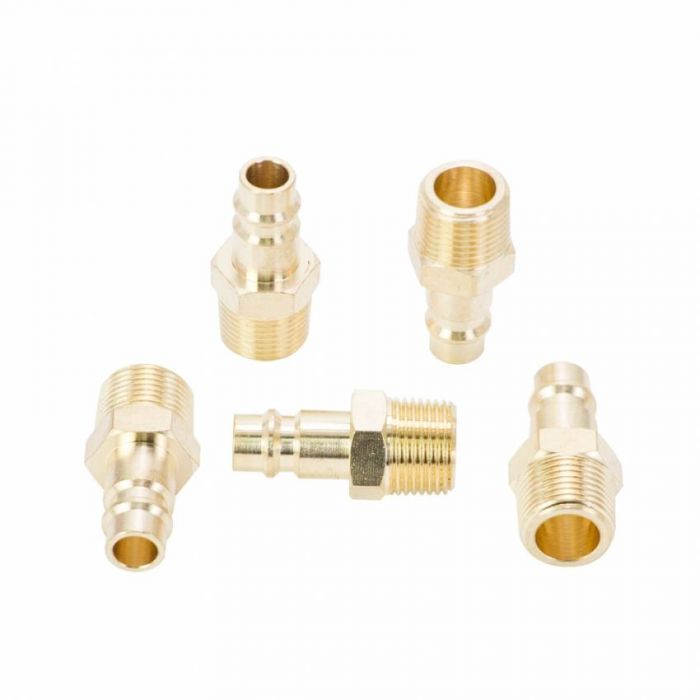 Штуцер із зовнішнім різьбовим з'єднанням 3/8" (латунь) Sigma (7022521)