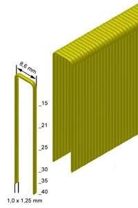 Скоба каркасна (столярна) Prebena типу H-18 (3 тис. шт.)