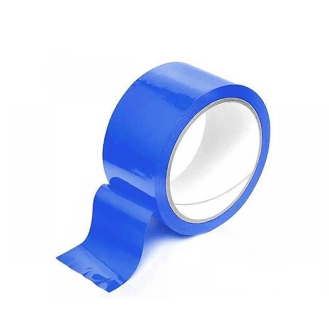 Скотч синій, 50 м × 48 мм, 44 мкм INTERTOOL KT-0914