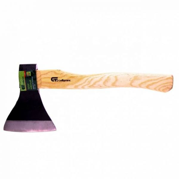 Сокира ТП11-08, 800 г, в зборі, кована, дерев'яна сокира, Сібртех