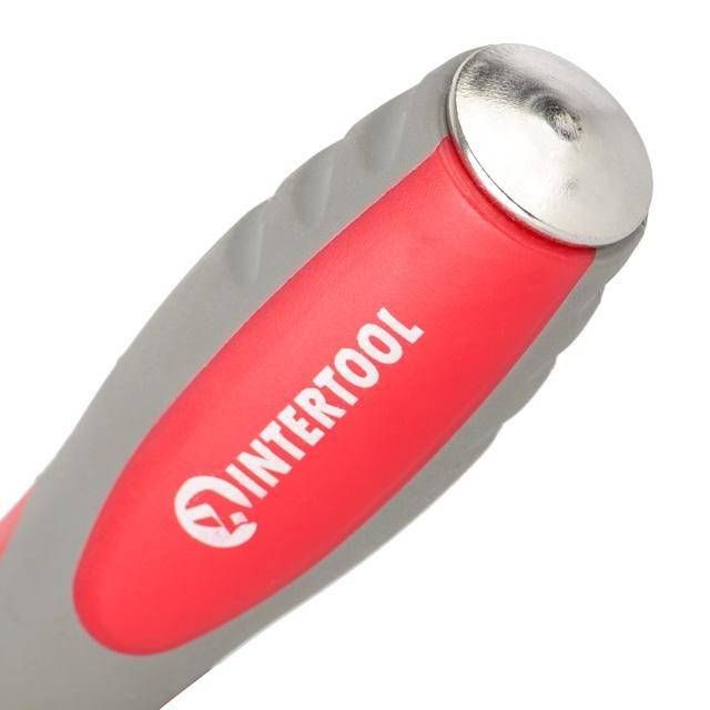 Стамеска 6мм, Cr-V, двокомпонентна рукоятка INTERTOOL HT-3506